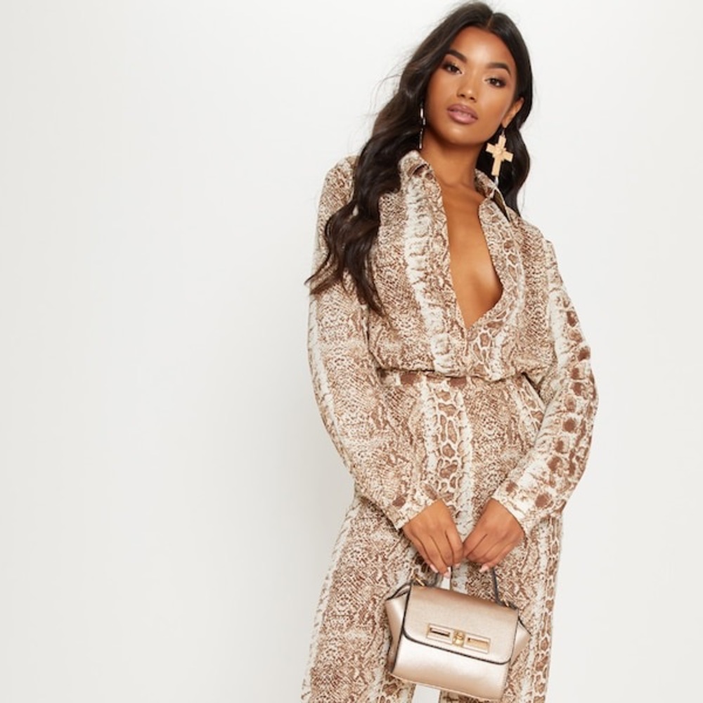 Snake Print Set